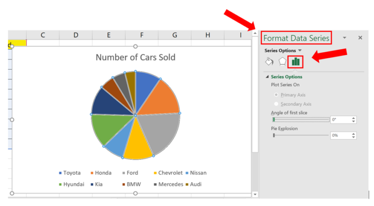 How To Rotate Graphs In Excel | SpreadCheaters