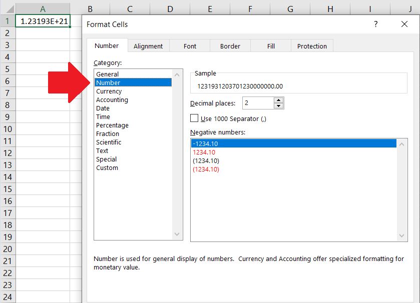 How To Stop Microsoft Excel From Rounding Up Numbers