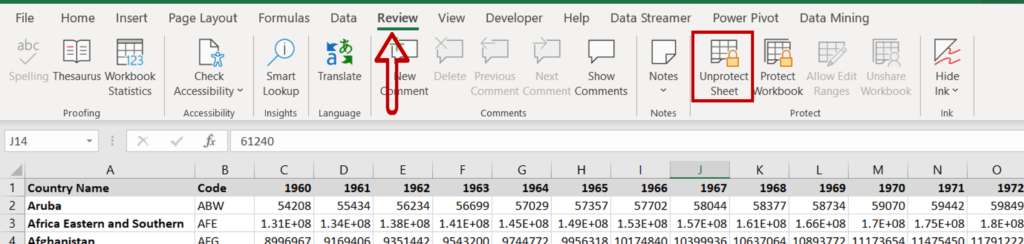 How To Unlock An Excel Sheet For Editing | SpreadCheaters