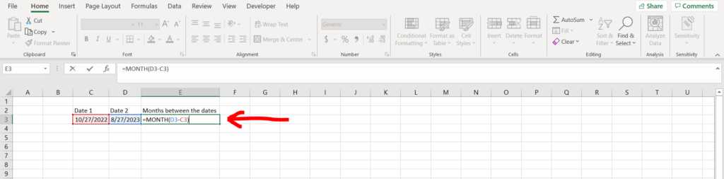 how-many-months-between-two-dates-in-excel-spreadcheaters