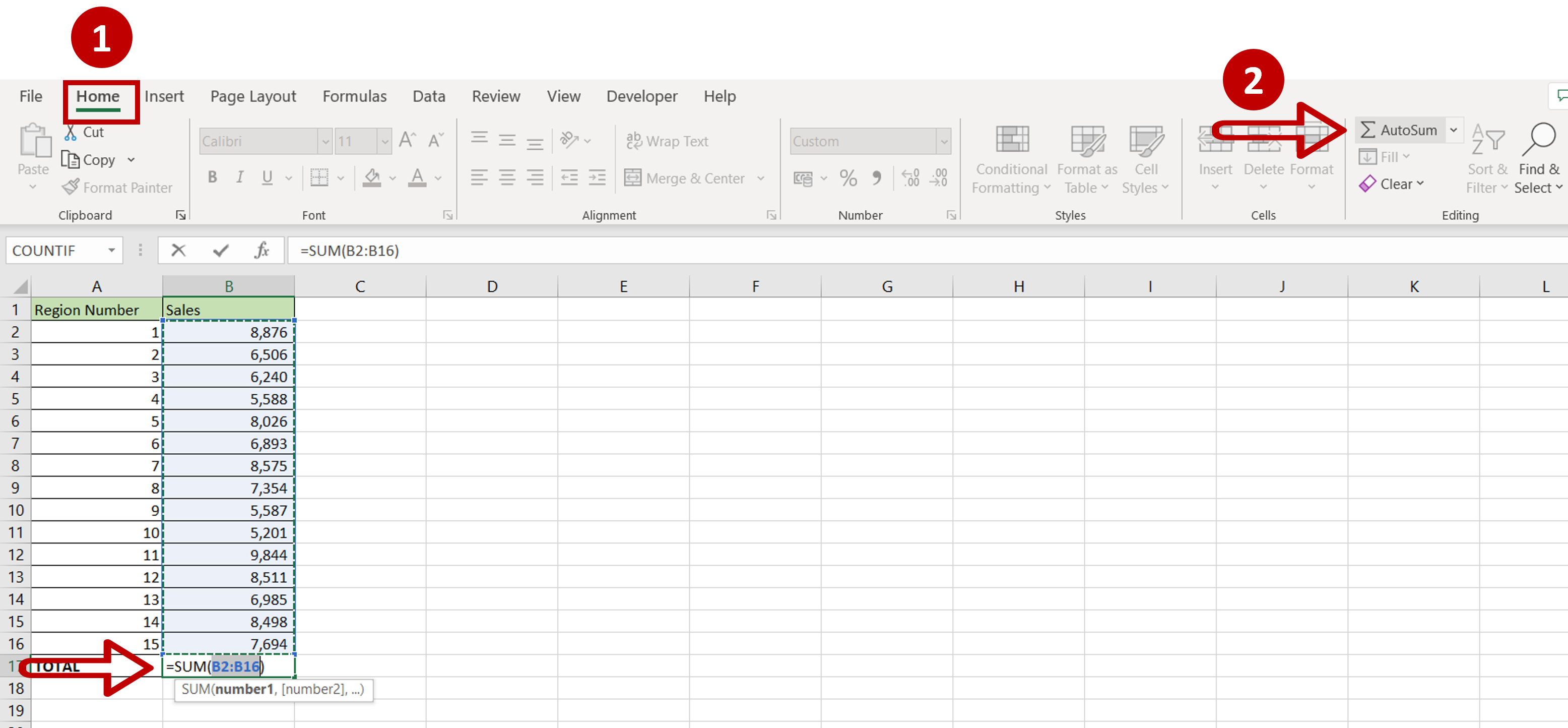 how-to-autosum-a-column-in-excel-spreadcheaters