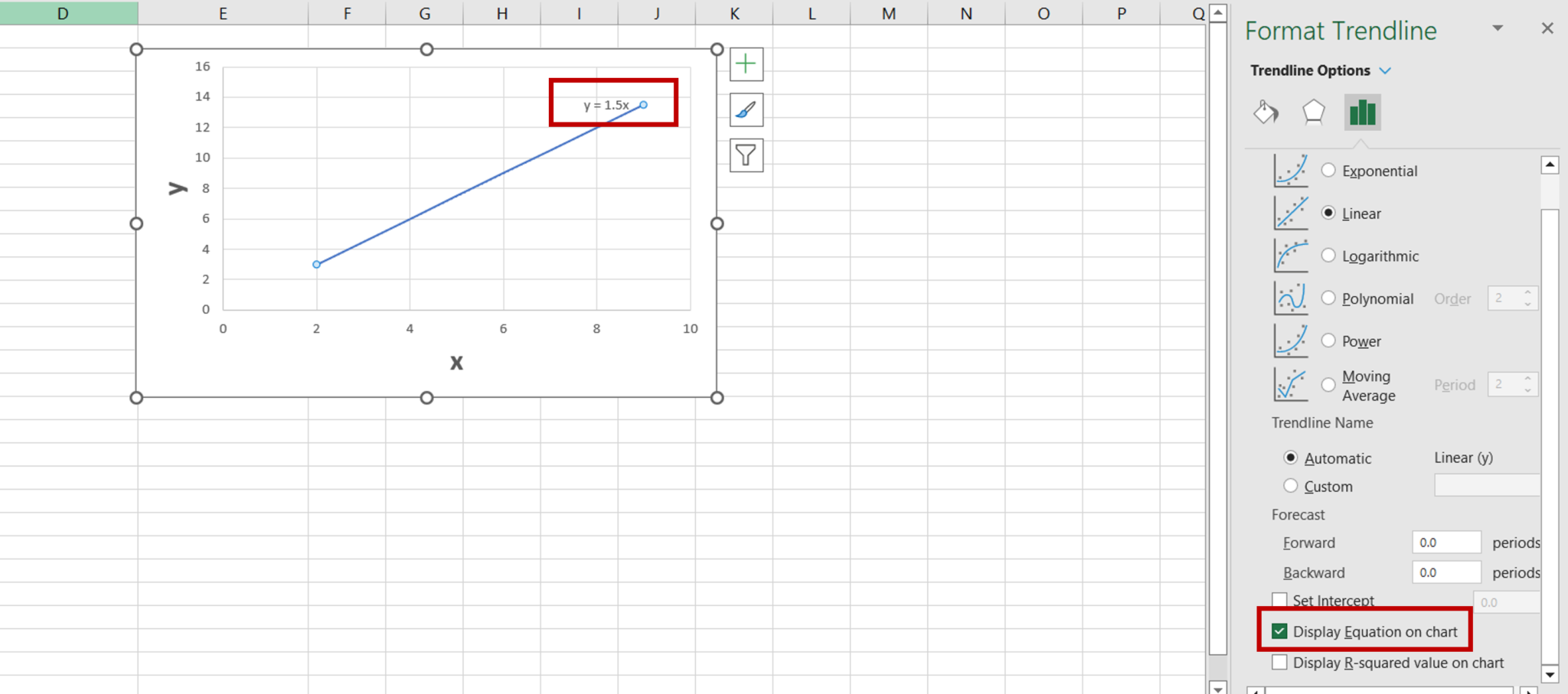 How To Display An Equation On A Chart In Excel SpreadCheaters