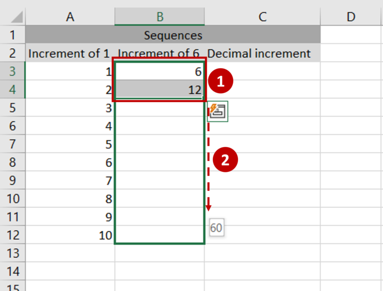 how-to-drag-numbers-down-in-excel-spreadcheaters