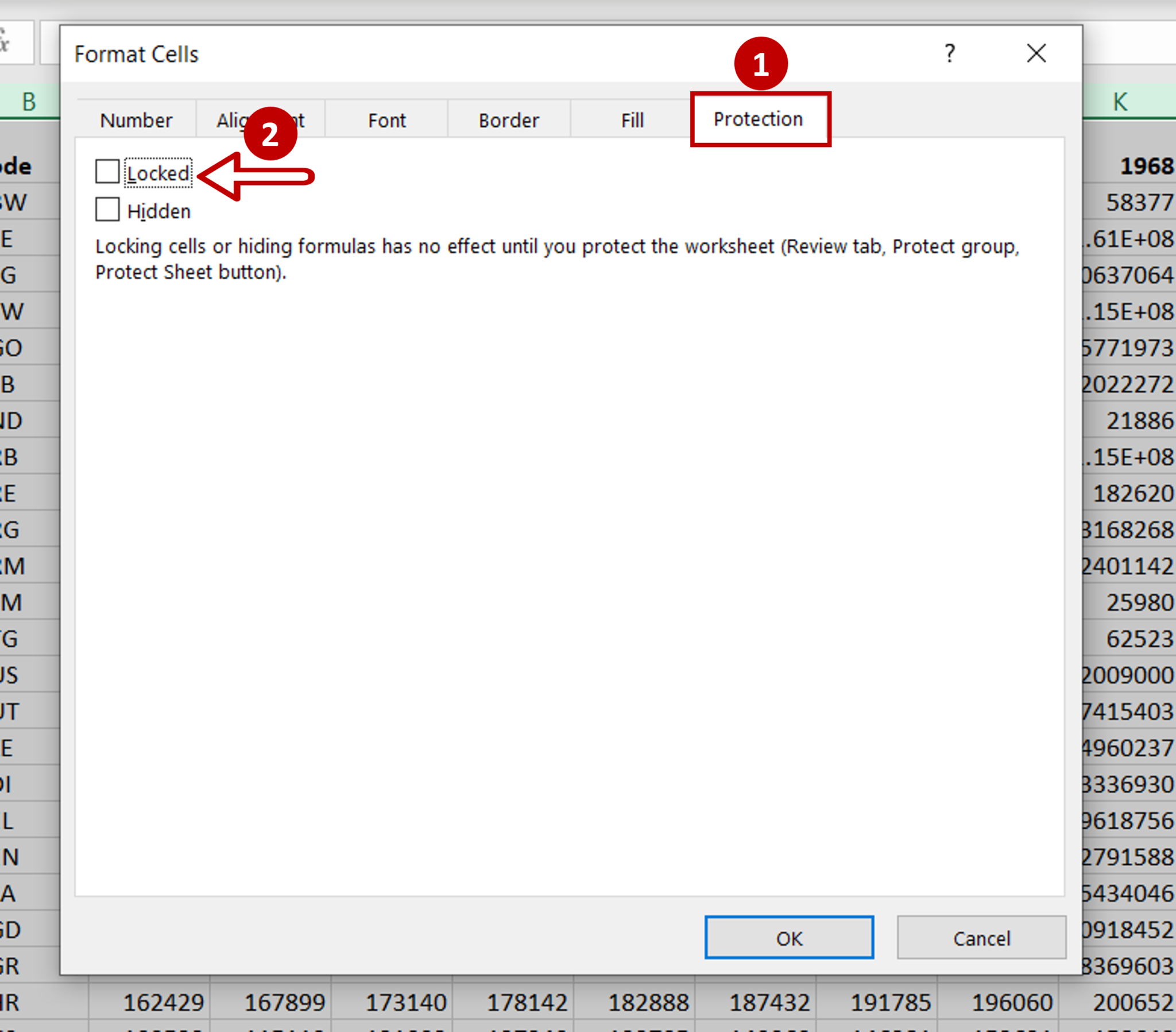 How To Lock Column Width In Excel Spreadcheaters How To Lock Column Width In Excel Spreadcheaters