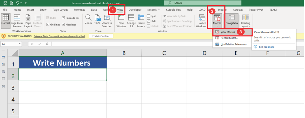 how-to-remove-macro-from-excel-file-spreadcheaters