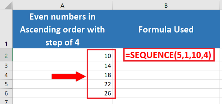 How To Reverse A Sequence In Excel