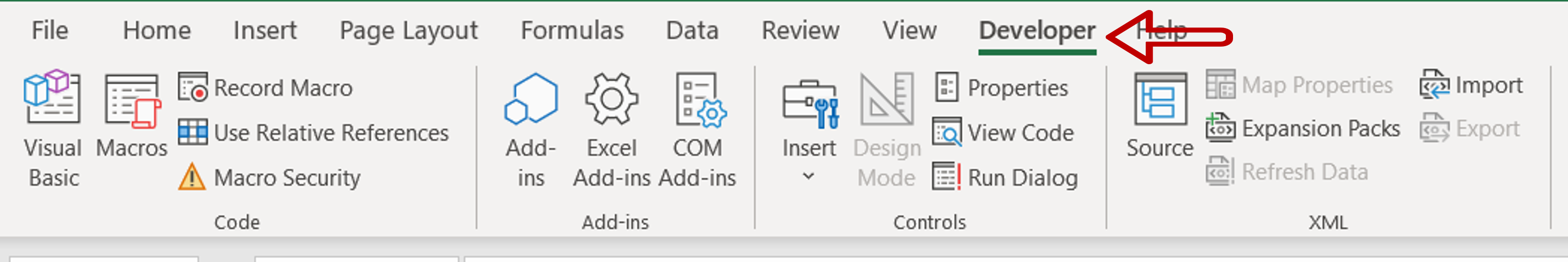 How To Add The Developer Tab In Excel | SpreadCheaters