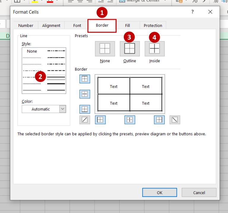 How To Make Gridlines Bold In Excel | SpreadCheaters