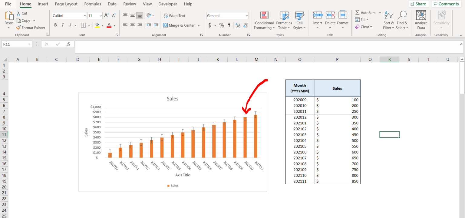 How To Add Individual Error Bars In Excel | SpreadCheaters