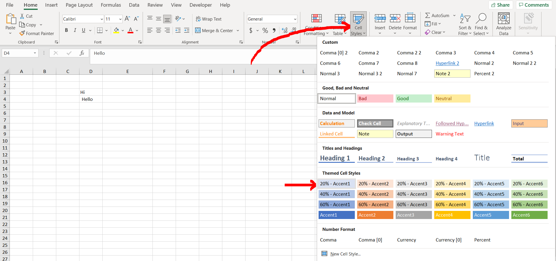 How To Apply Accent 1 In Excel SpreadCheaters