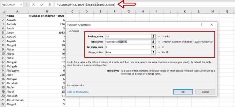 How To Compare Two Excel Sheets Using Vlookup | SpreadCheaters