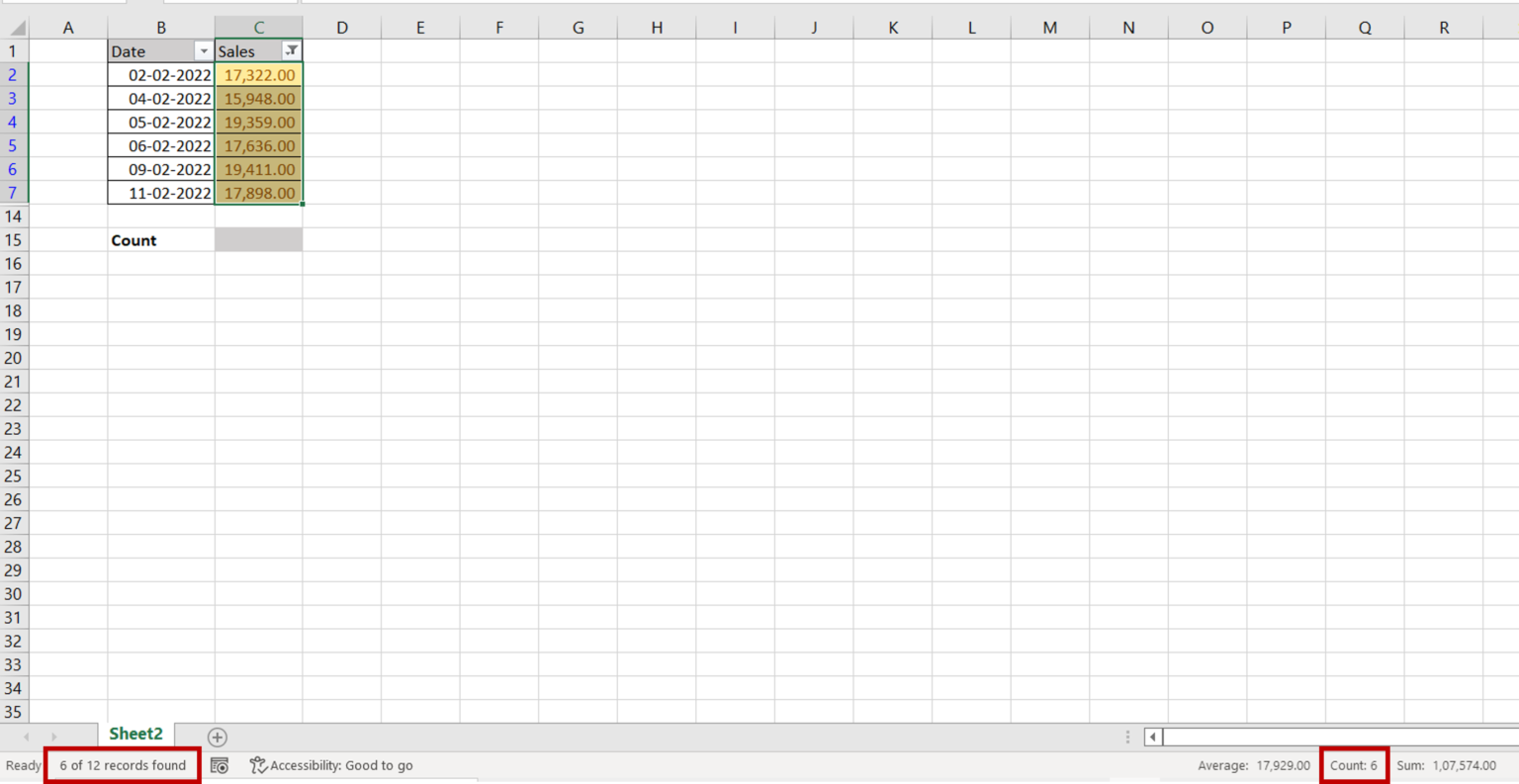 How To Count Highlighted Cells In Excel | SpreadCheaters