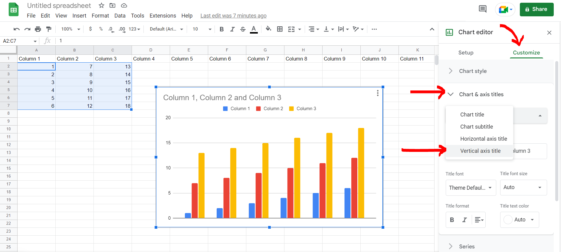 How To Label Axis In Google Sheets | SpreadCheaters