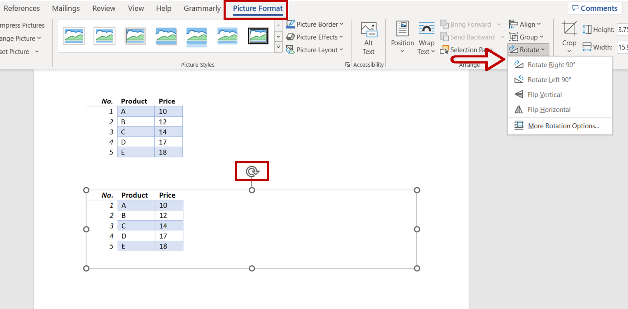 how-to-rotate-a-table-in-word-spreadcheaters