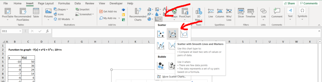 how-to-graph-a-function-in-excel-spreadcheaters