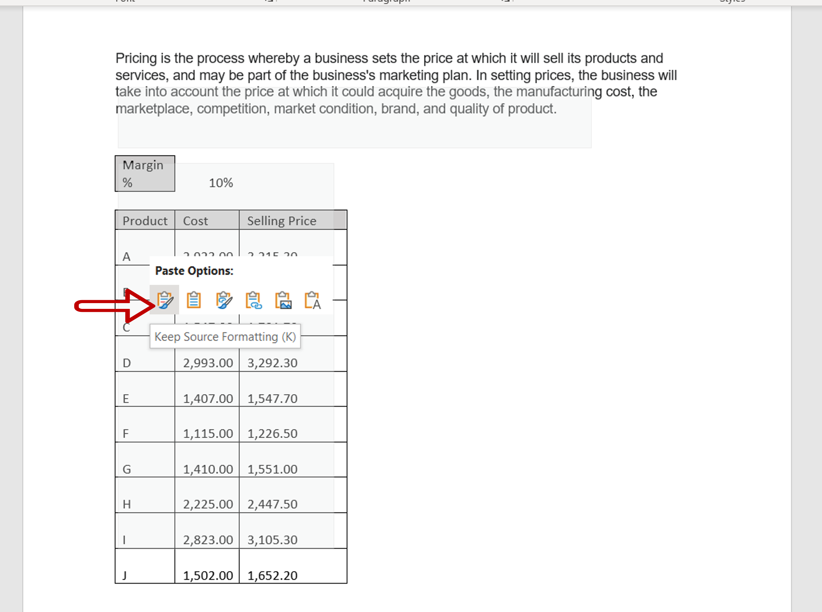 how-to-paste-from-excel-to-word-spreadcheaters