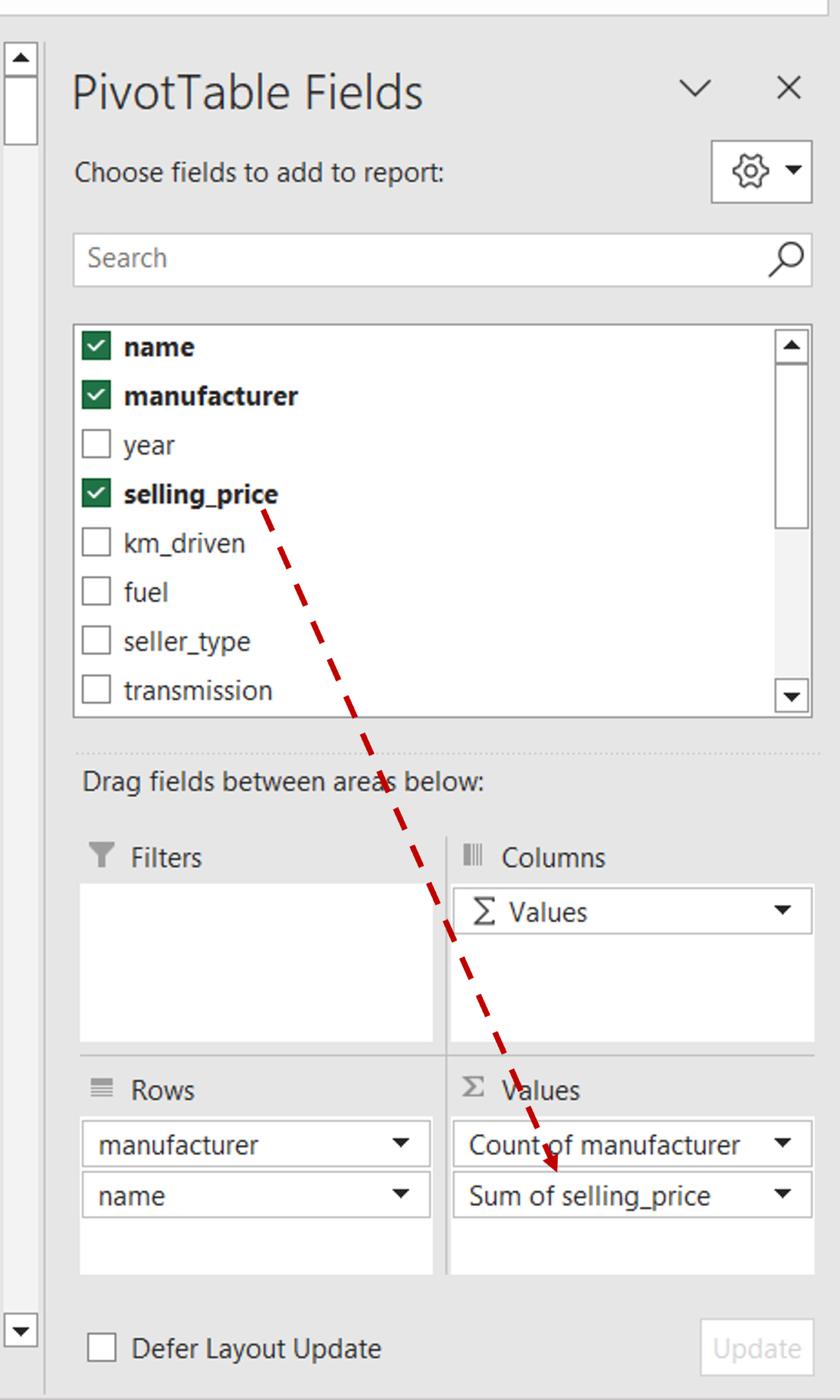 How To Combine Two Pivot Tables In Excel | SpreadCheaters