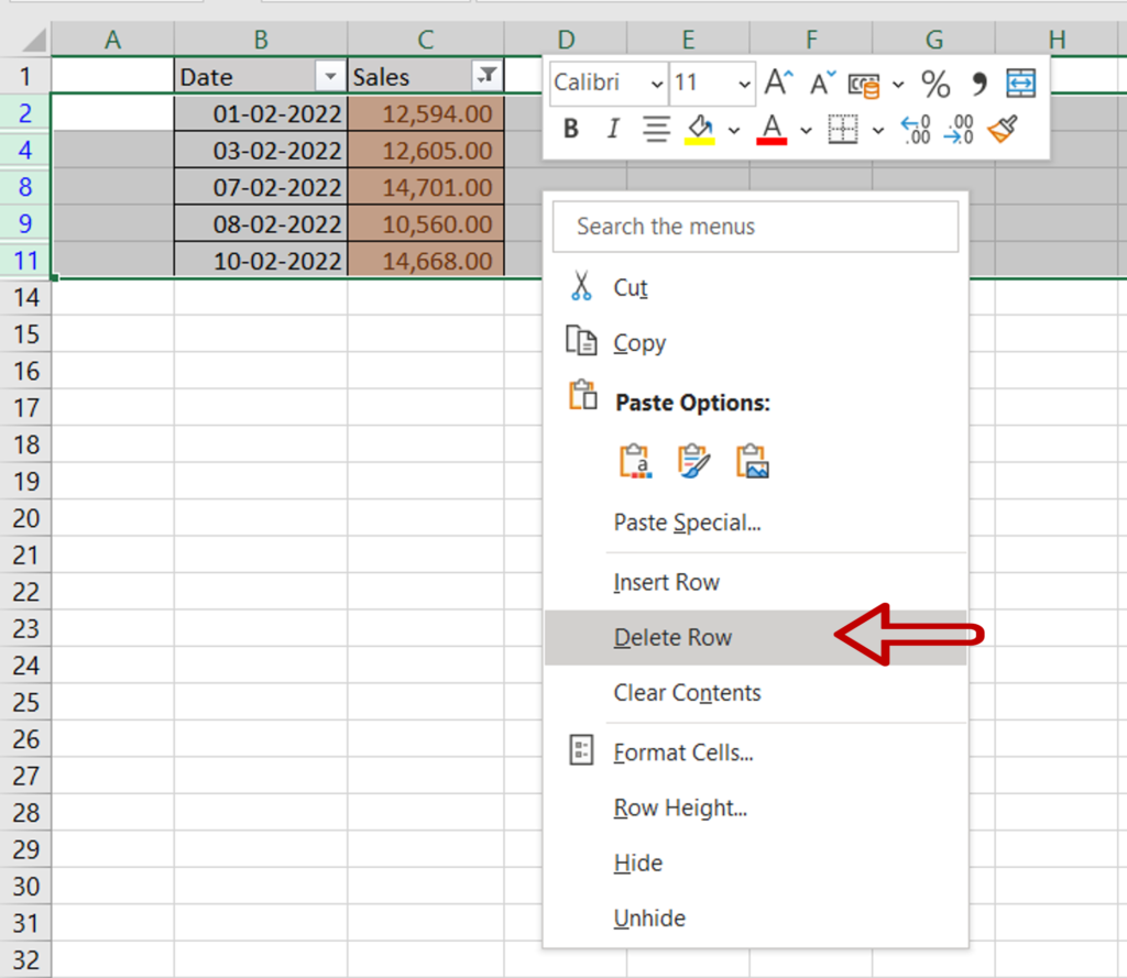 How To Delete Highlighted Cells In Excel | SpreadCheaters