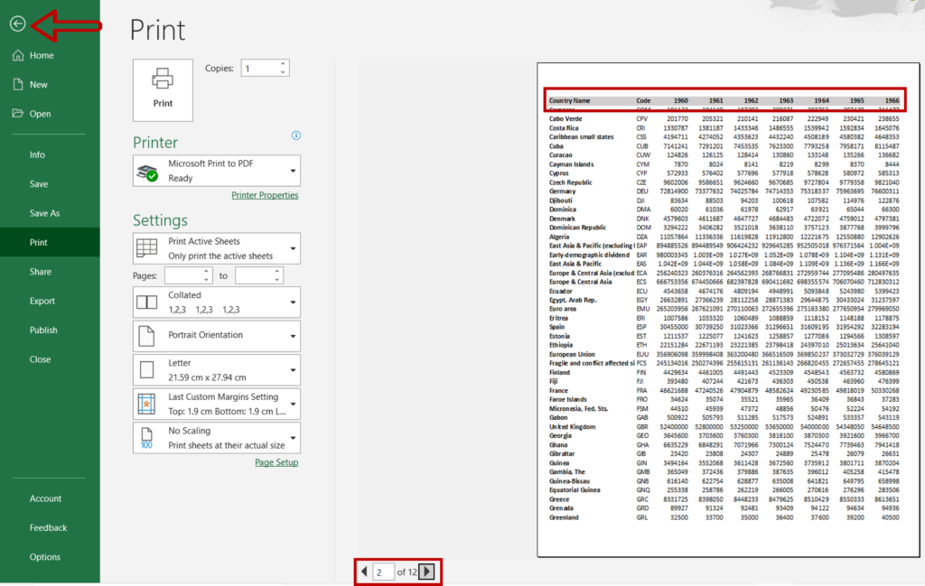 How To Repeat Row Header In Excel Spreadcheaters 4585