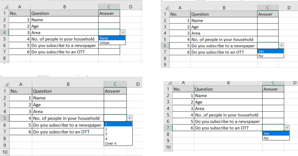 How to create dropdowns in excel spreadcheaters