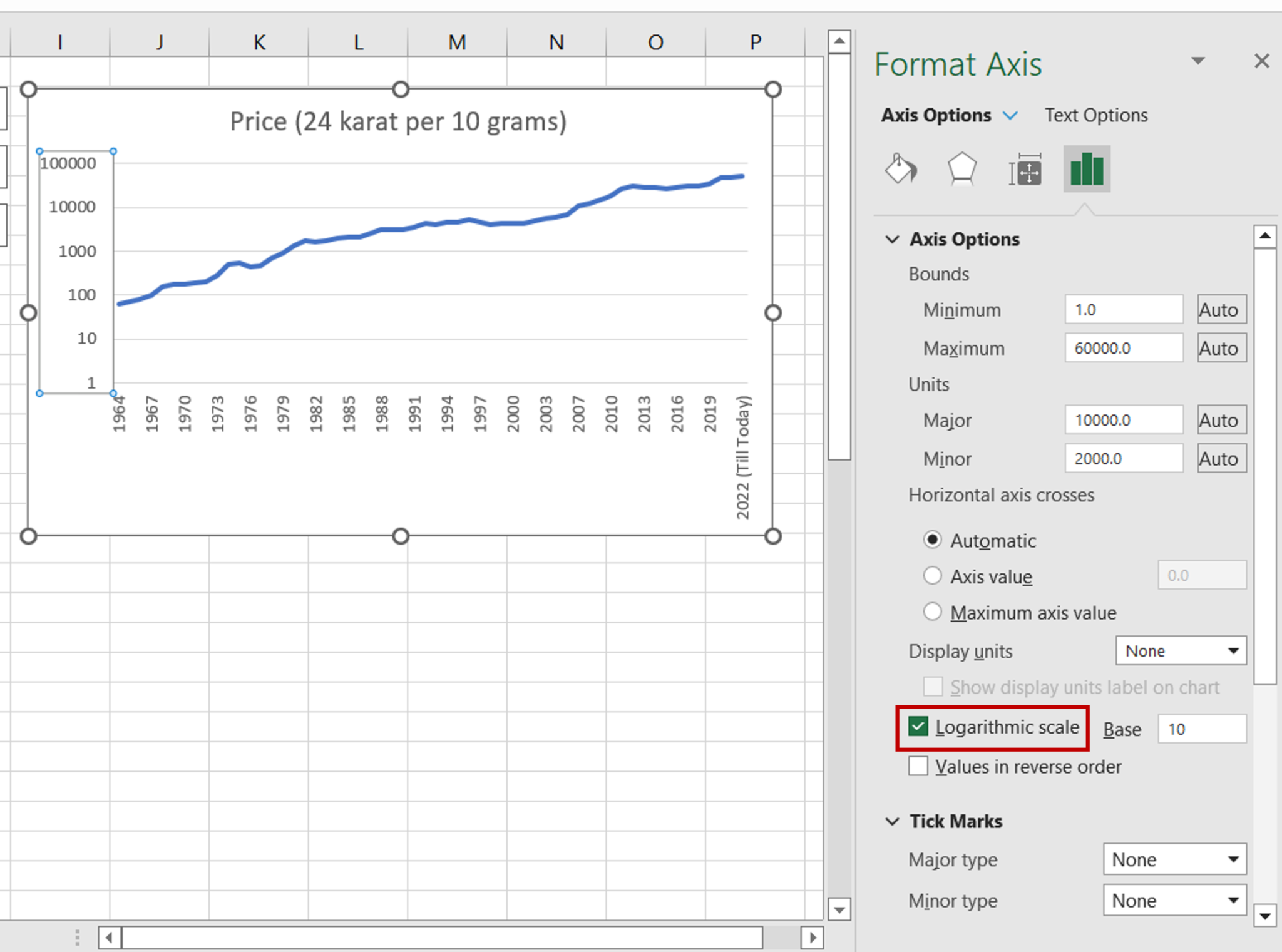 how-to-make-a-semi-log-plot-in-excel-spreadcheaters