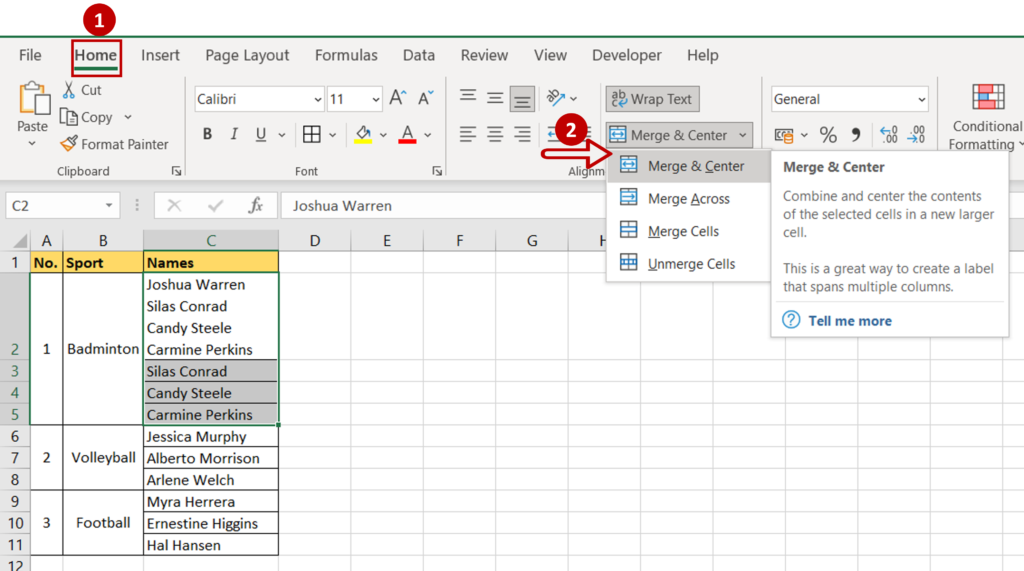 How To Merge Cells In Excel And Keep All Data SpreadCheaters