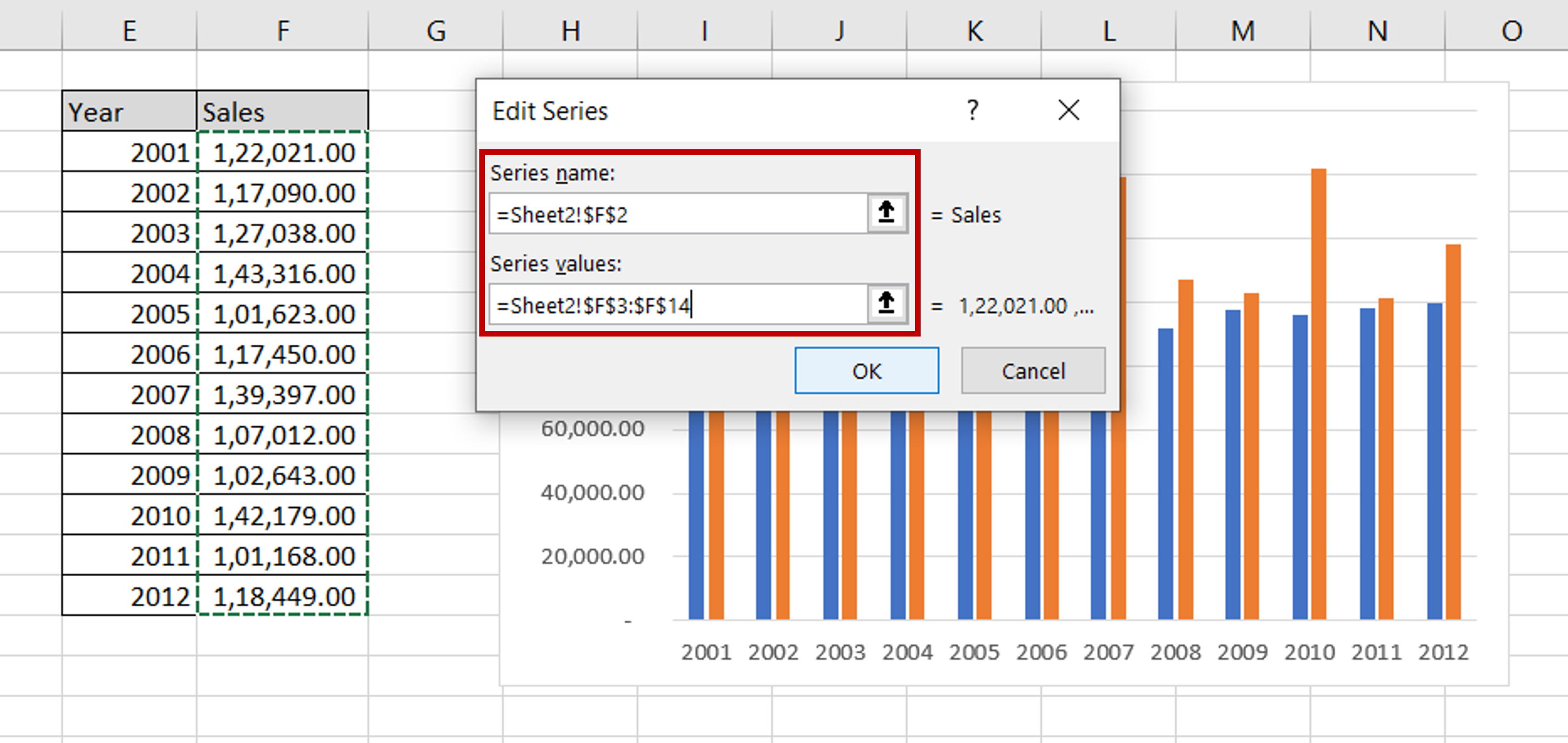 How To Plot Two Sets Of Data On One Graph In Excel | SpreadCheaters