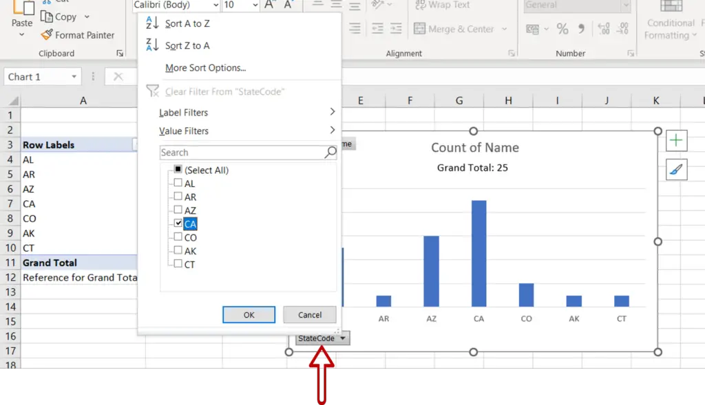 How To Add A Grand Total To A Pivot Chart In Excel SpreadCheaters