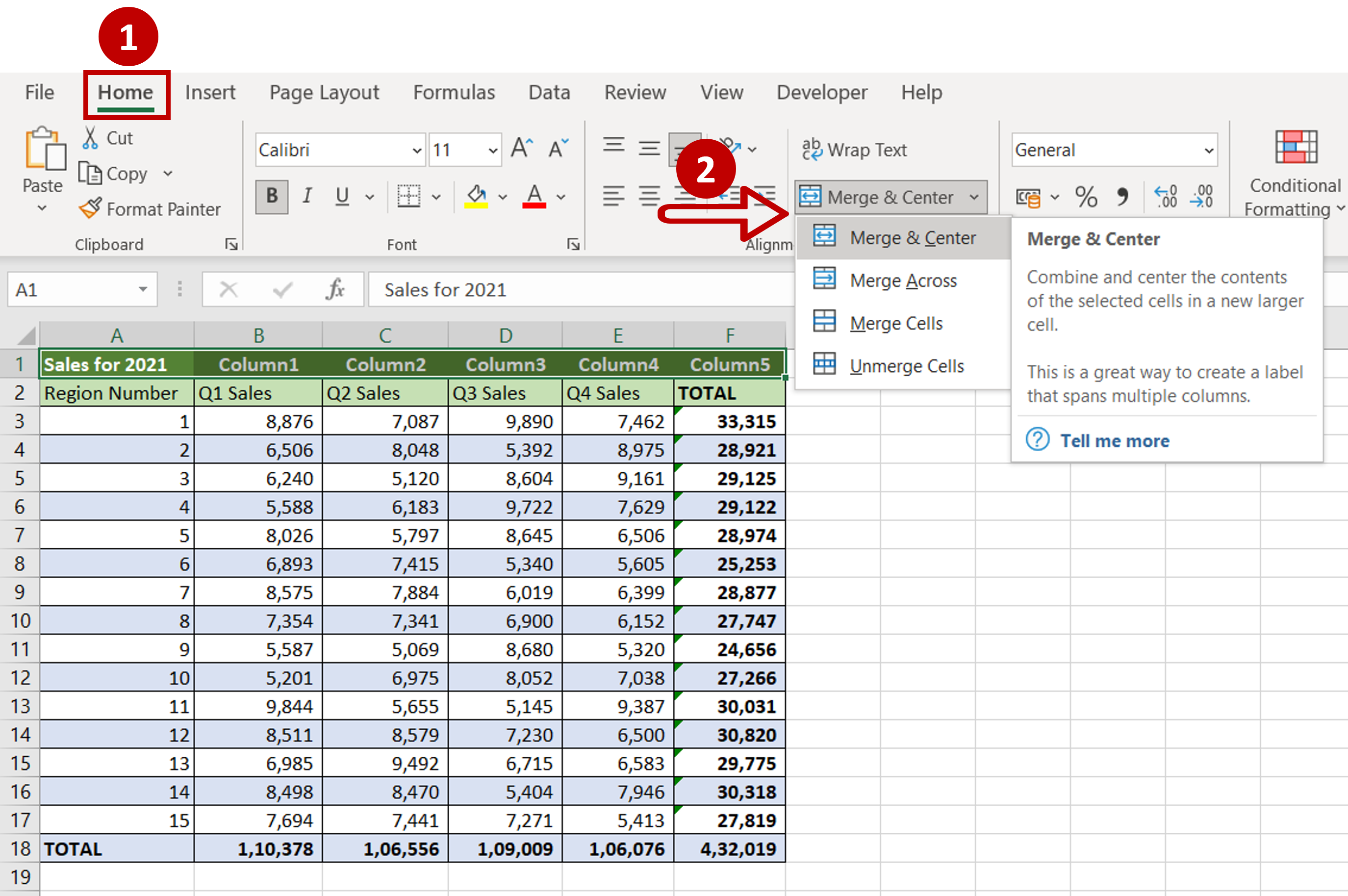 how-to-merge-cells-in-an-excel-table-spreadcheaters