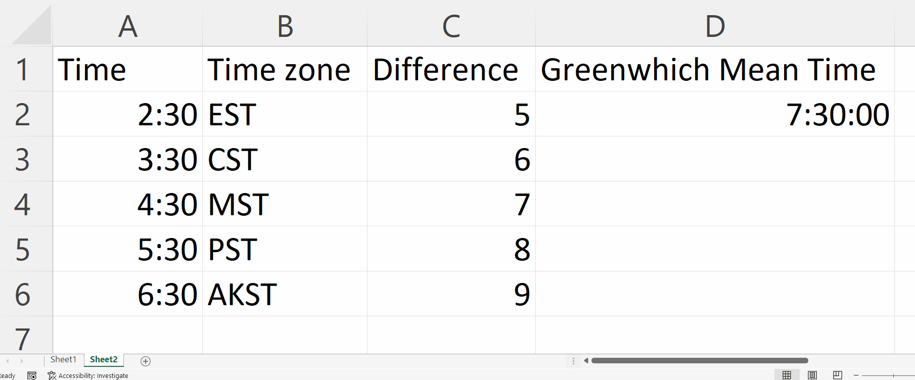 Time Zones Xls At Pauline Tomlinson Blog