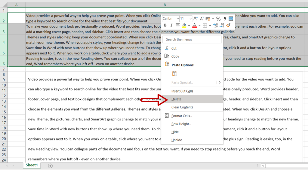 How to double space in excel spreadcheaters