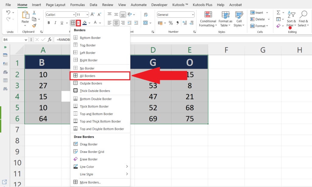 How To Make Bingo Cards In Microsoft Excel | SpreadCheaters