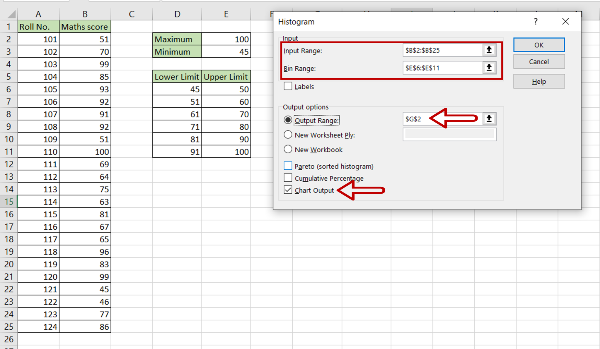  how to create a frequency table in excel spreadcheaters