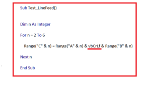 How To Use VbCrLf In Excel VBA | SpreadCheaters